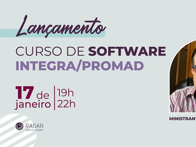 Curso de Software Integra/PROMAD   Migalhas