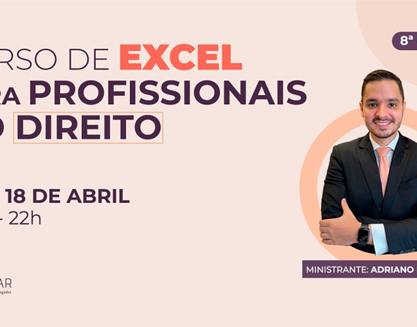 Curso de Excel para Profissionais do Direito   8ª Edição   Migalhas