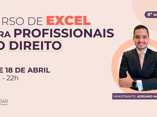 Curso de Excel para Profissionais do Direito   8ª Edição   Migalhas