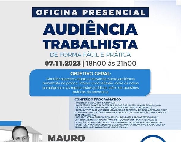 Audiência Trabalhista de forma fácil e prática   Migalhas