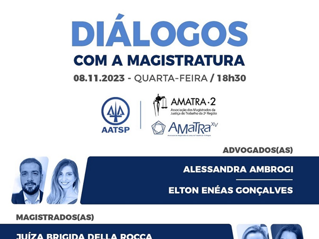 Diálogos com a Magistratura   Migalhas