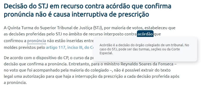  (Imagem: Reprodução/STJ)