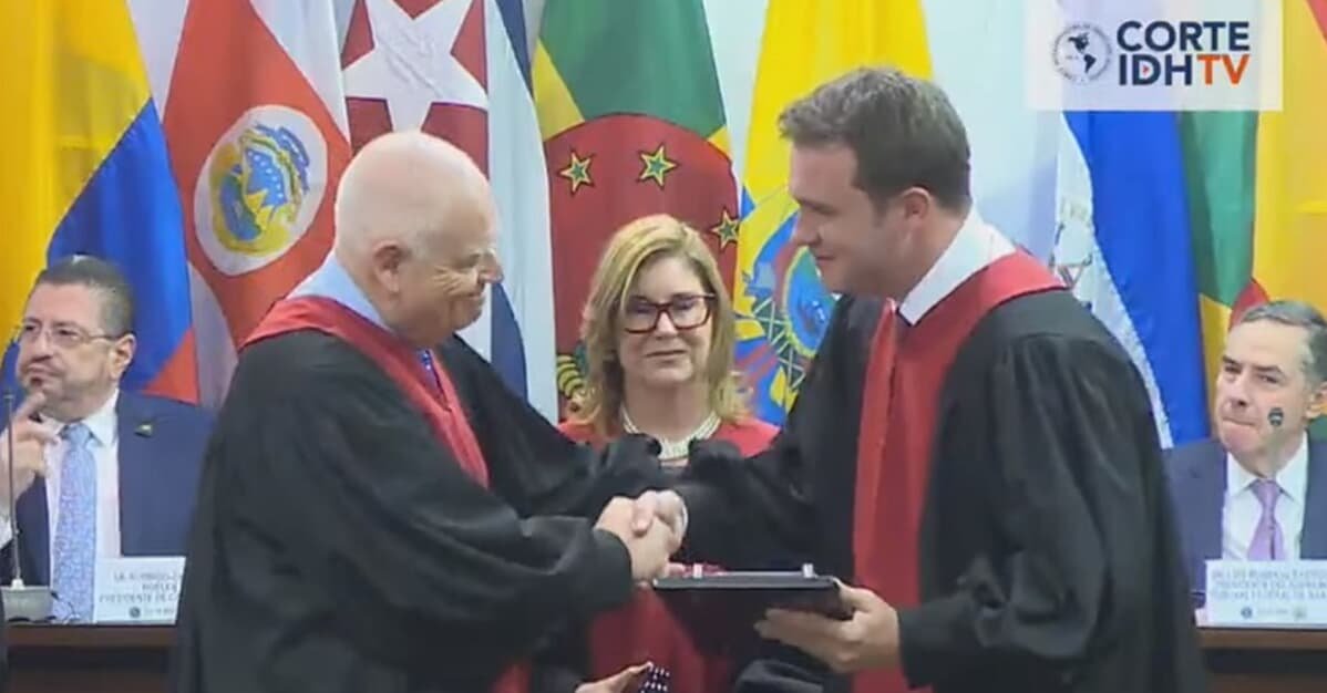 Rodrigo Mudrovitsch toma posse como vice presidente da CIDH   Migalhas