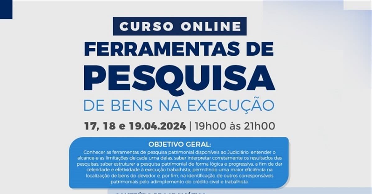 Ferramentas de Pesquisa de Bens na Execução   Migalhas