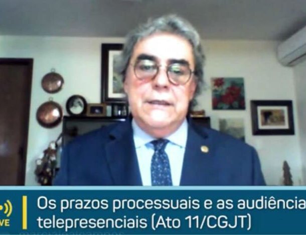 TRTs têm atuado com seriedade durante pandemia, avalia corregedor geral da Justiça do Trabalho   TRTs têm atuado com seriedade durante pandemia, avalia corregedor geral da Justiça do Trabalho   TST