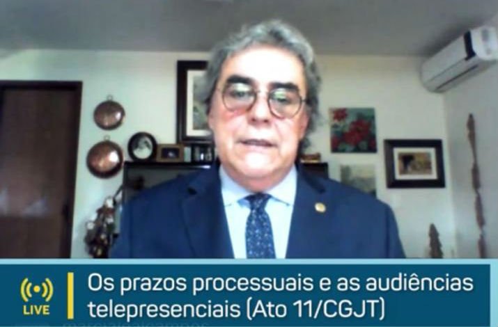 TRTs têm atuado com seriedade durante pandemia, avalia corregedor geral da Justiça do Trabalho   TRTs têm atuado com seriedade durante pandemia, avalia corregedor geral da Justiça do Trabalho   TST