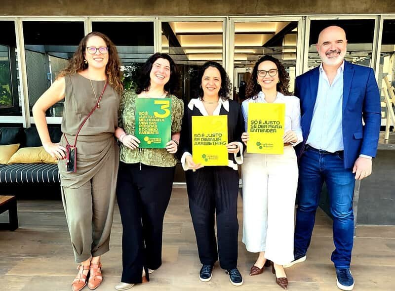 Os sócios Paula Raccanello Storto, Erika Bechara, Lais de Figueirêdo Lopes, Aline Gonçalves Videira De Souza e Eduardo Szazi. (Imagem: Divulgação)