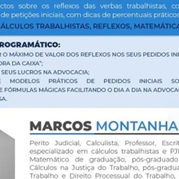 Reflexos Trabalhistas: Práticas e Estratégias    Migalhas
