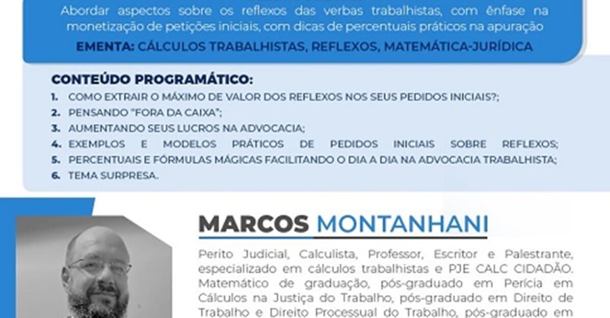 Reflexos Trabalhistas: Práticas e Estratégias    Migalhas