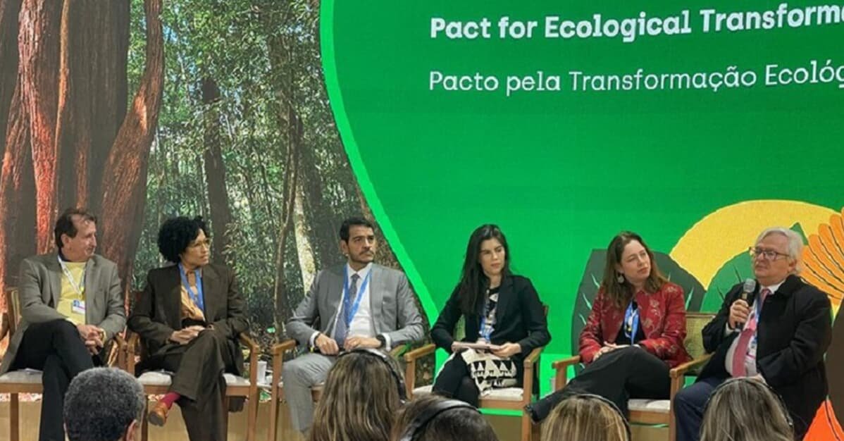 AGU destaca ações de combate a danos ambientais em painel da COP 29   Migalhas