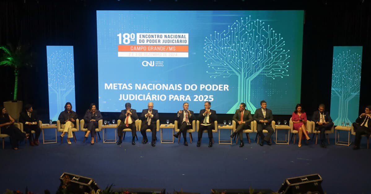 CNJ define 10 metas nacionais para guiar Judiciário em 2025   Migalhas