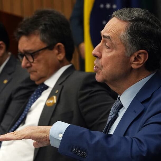 Barroso faz apelo para que tribunais mantenham sustentação síncrona   Migalhas