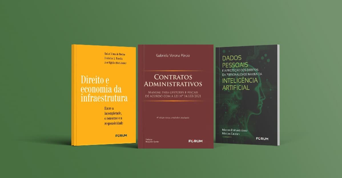 Editora Fórum promove lançamento de obras de Direito em janeiro   Migalhas