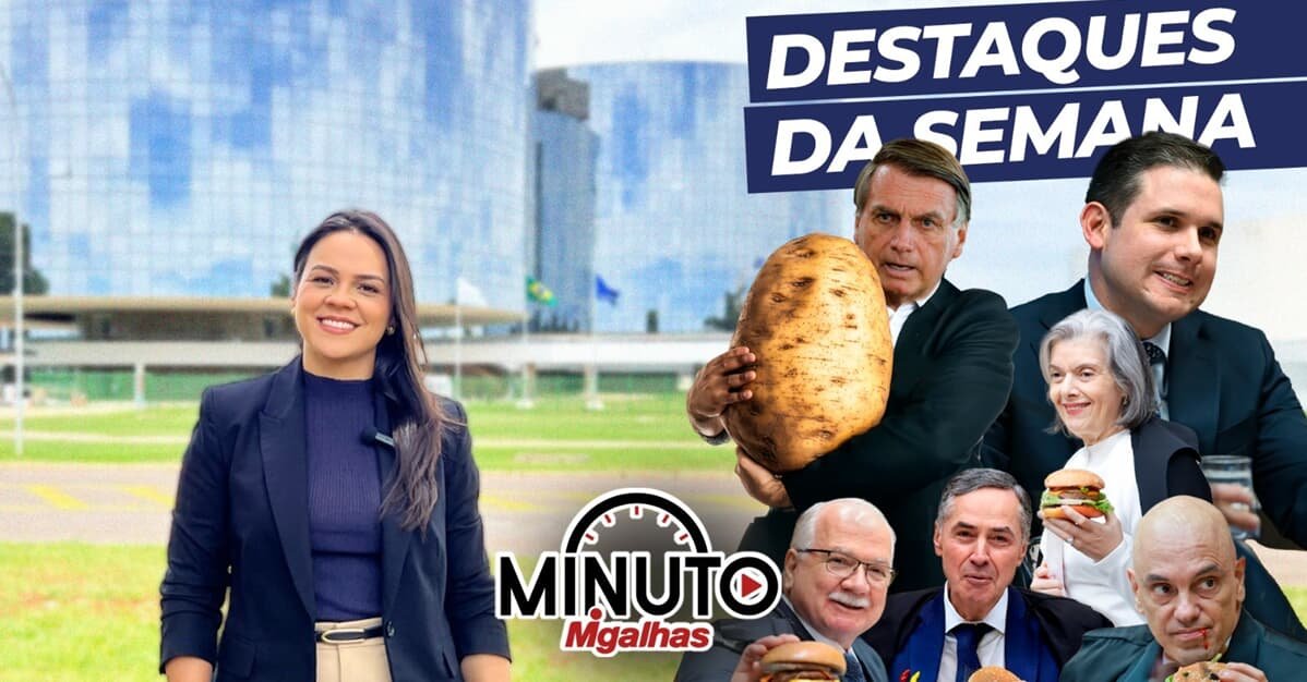 Minuto Migalhas tem denúncia contra Bolsonaro, anistia e spoiler    Migalhas