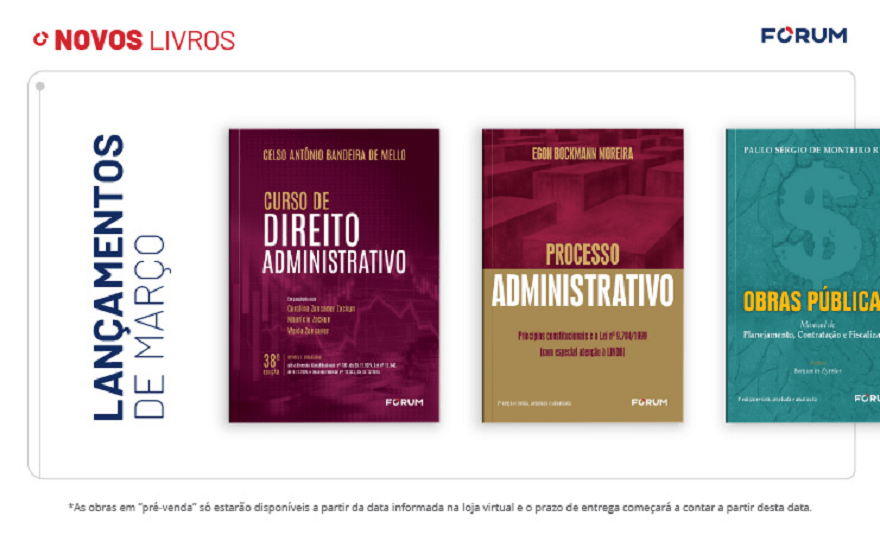  (Imagem: Divulgação/Editora Fórum)